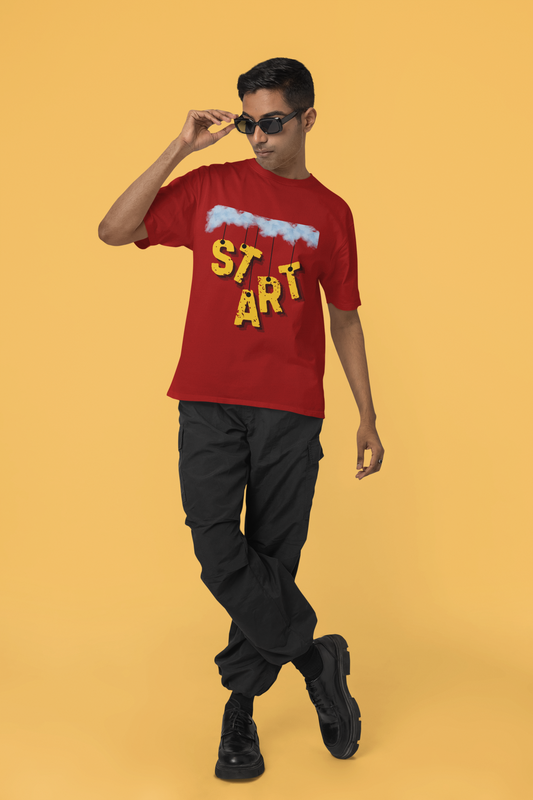 Speak your Soul collection – Start / Stop | Intentional Living Statement Tee