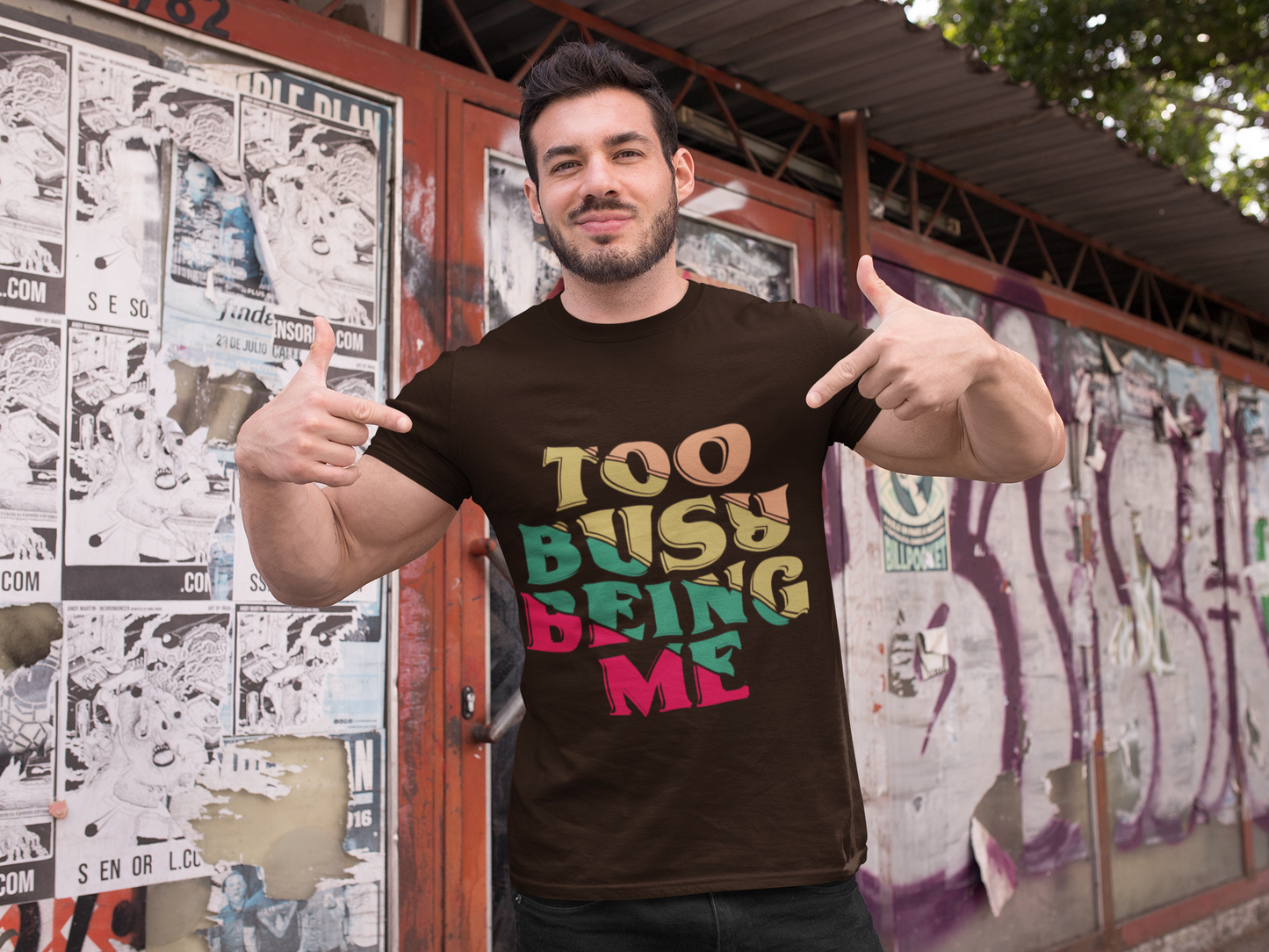 Speak your Soul collection – Too Busy Being Me | Unapologetic Self-Love Tee