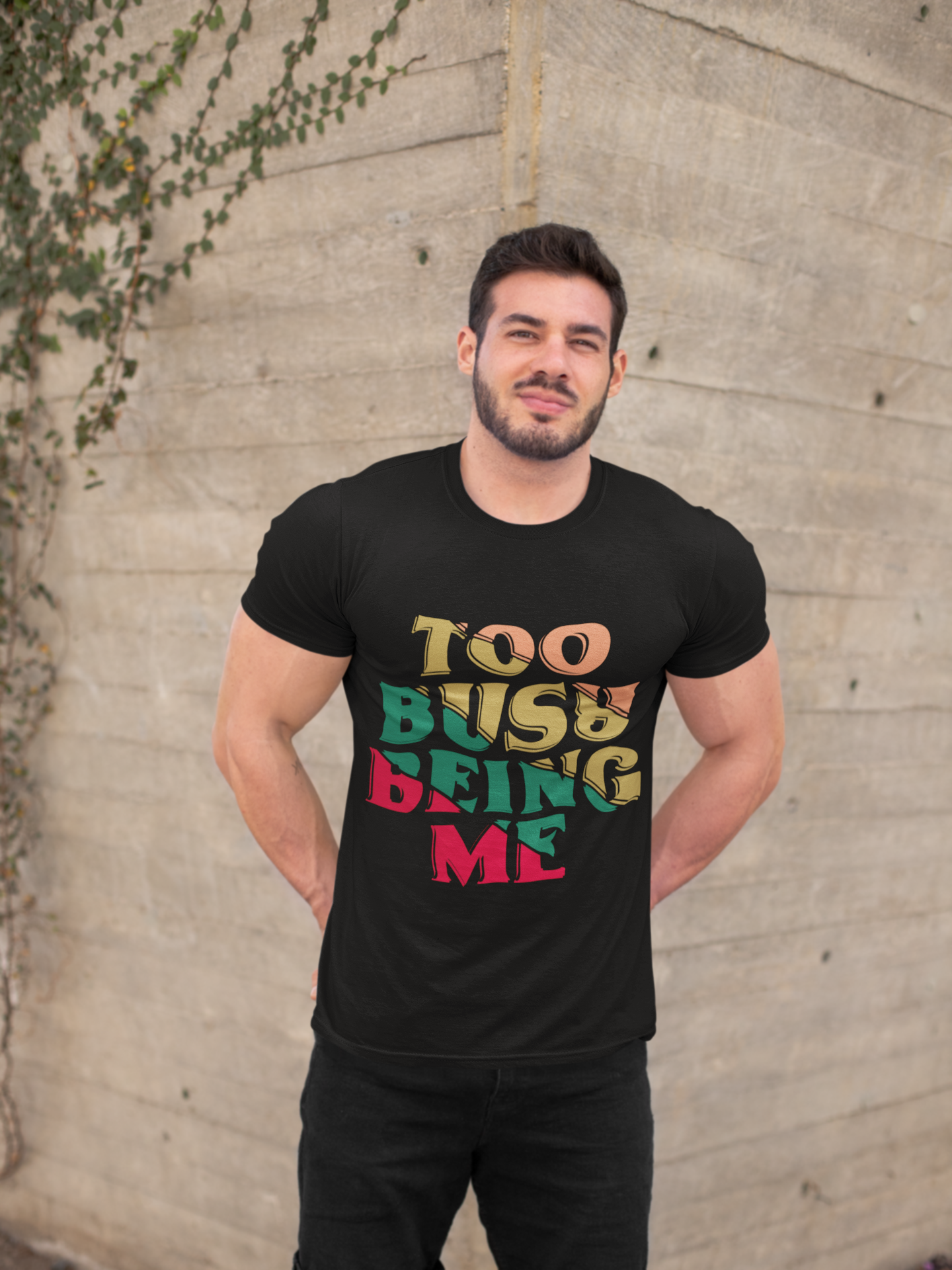 Speak your Soul collection – Too Busy Being Me | Unapologetic Self-Love Tee