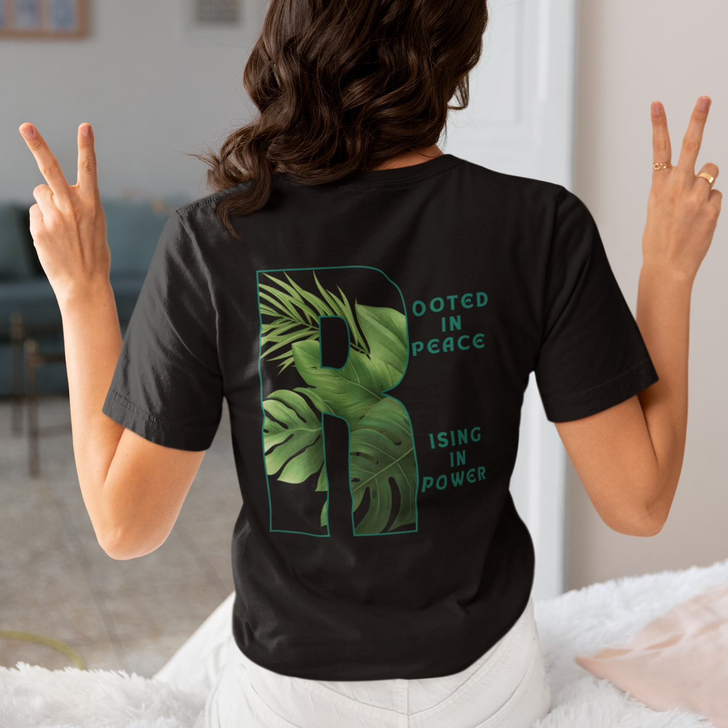 Speak your Soul collection – Rooted. Radiant. Relentless | Double-Sided Art Tee