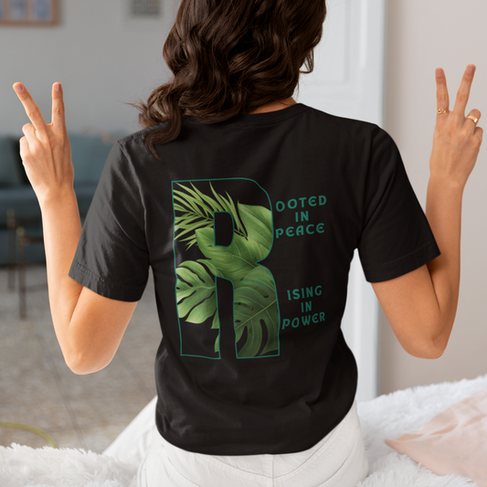 Speak your Soul collection – Rooted. Radiant. Relentless | Double-Sided Art Tee