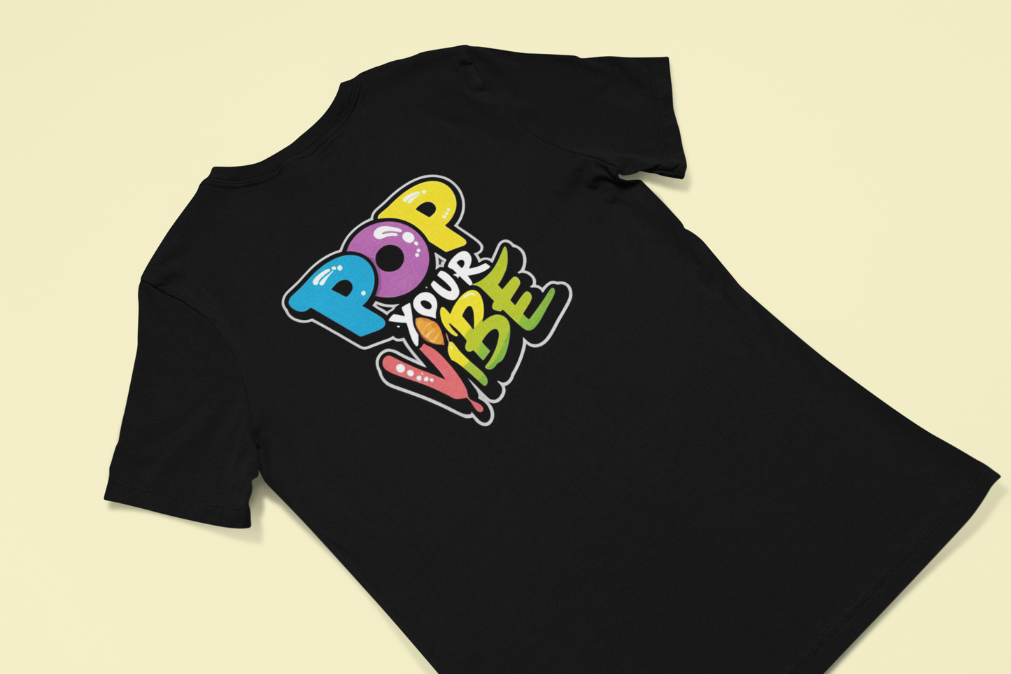 Be≠Diffrnt Retro Signature Tee – Pop Your Vibe
