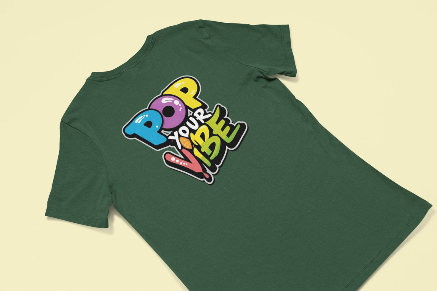 Be≠Diffrnt Retro Signature Tee – Pop Your Vibe