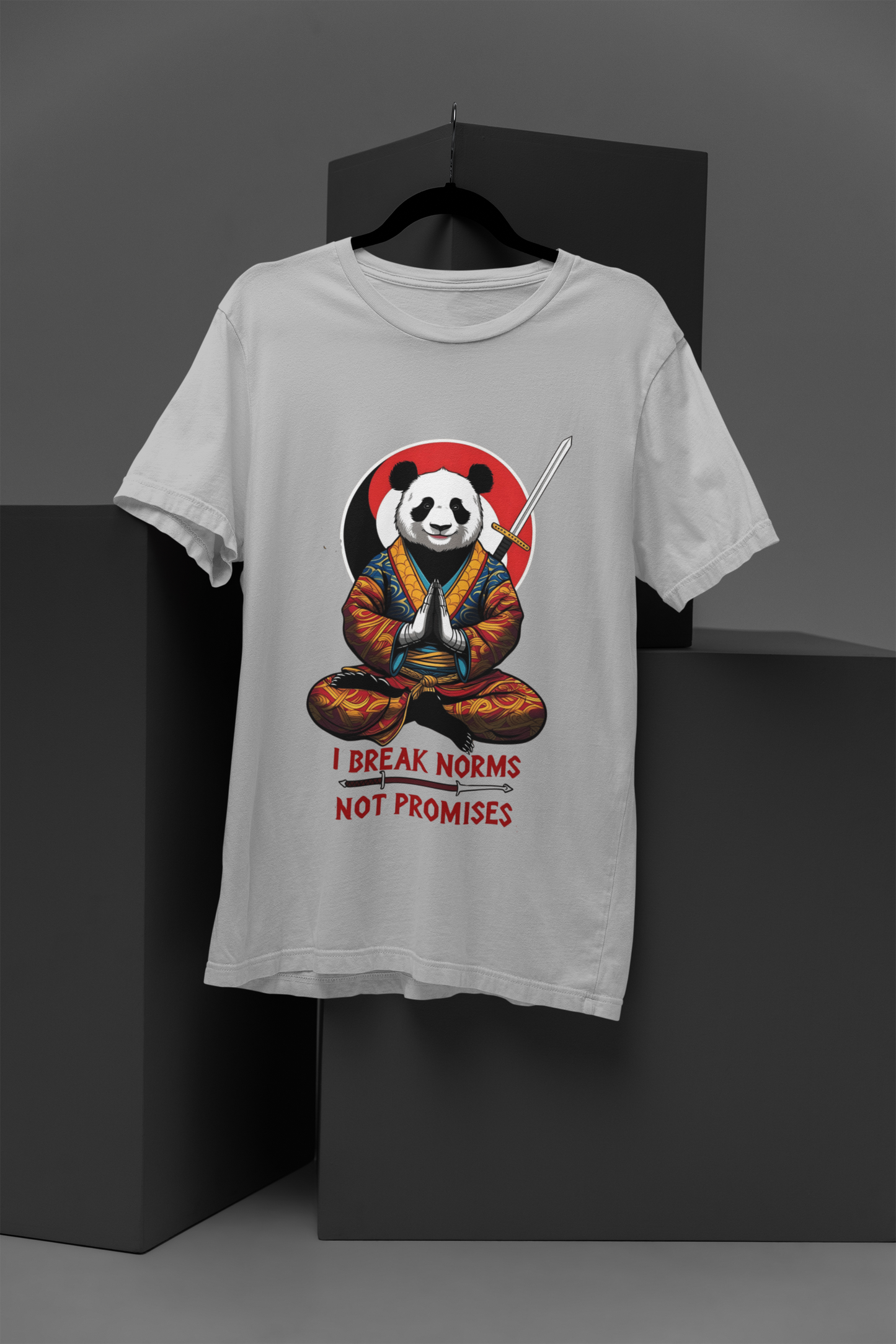 Speak your Soul collection – I Break Norms Panda Tee (Unisex Fit)