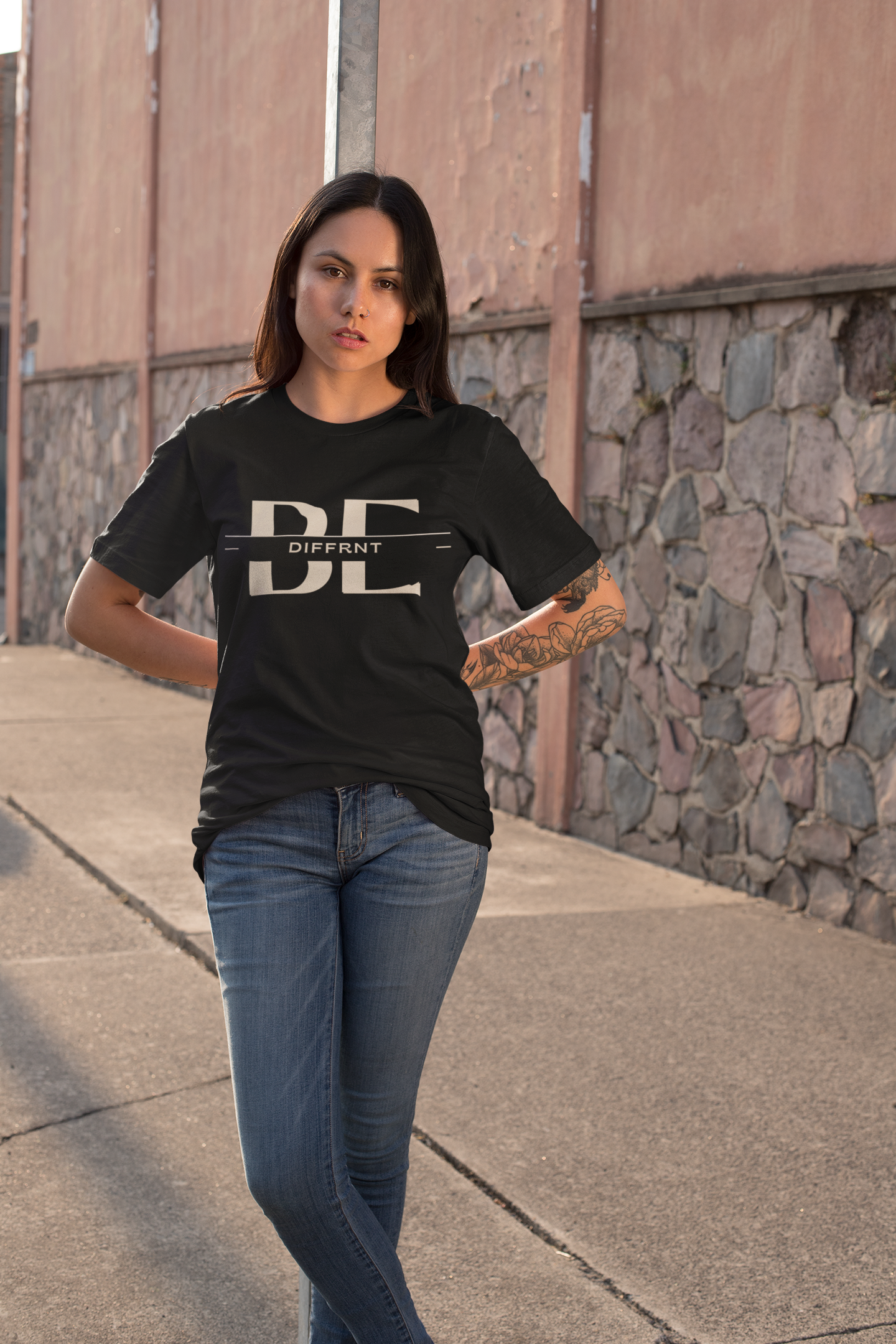 Be≠Diffrnt Everyday Signature Tee