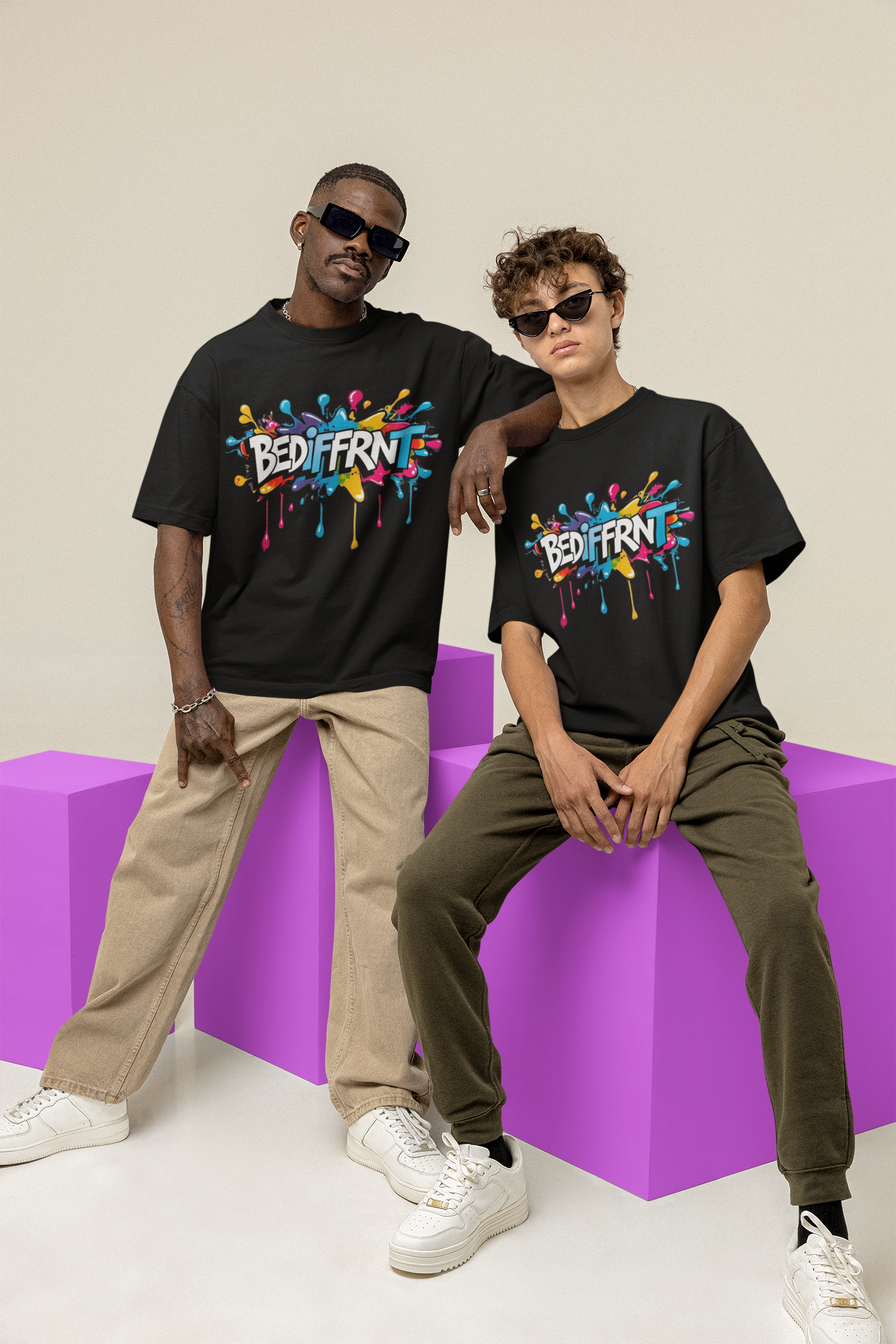 Soul Rare Luxe Drop – Splash Edition (Oversized Fit)