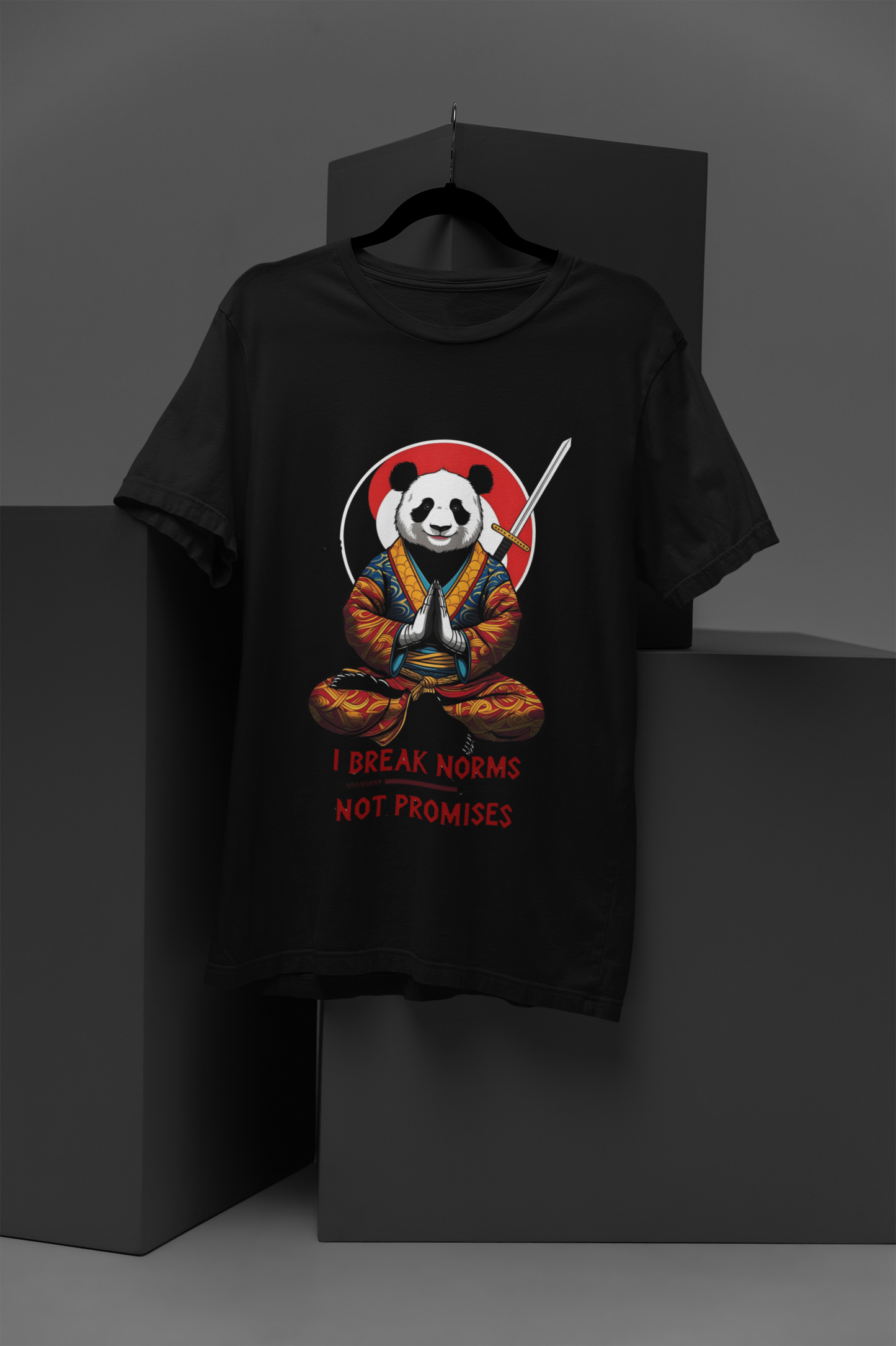 Speak your Soul collection – I Break Norms Panda Tee (Unisex Fit)